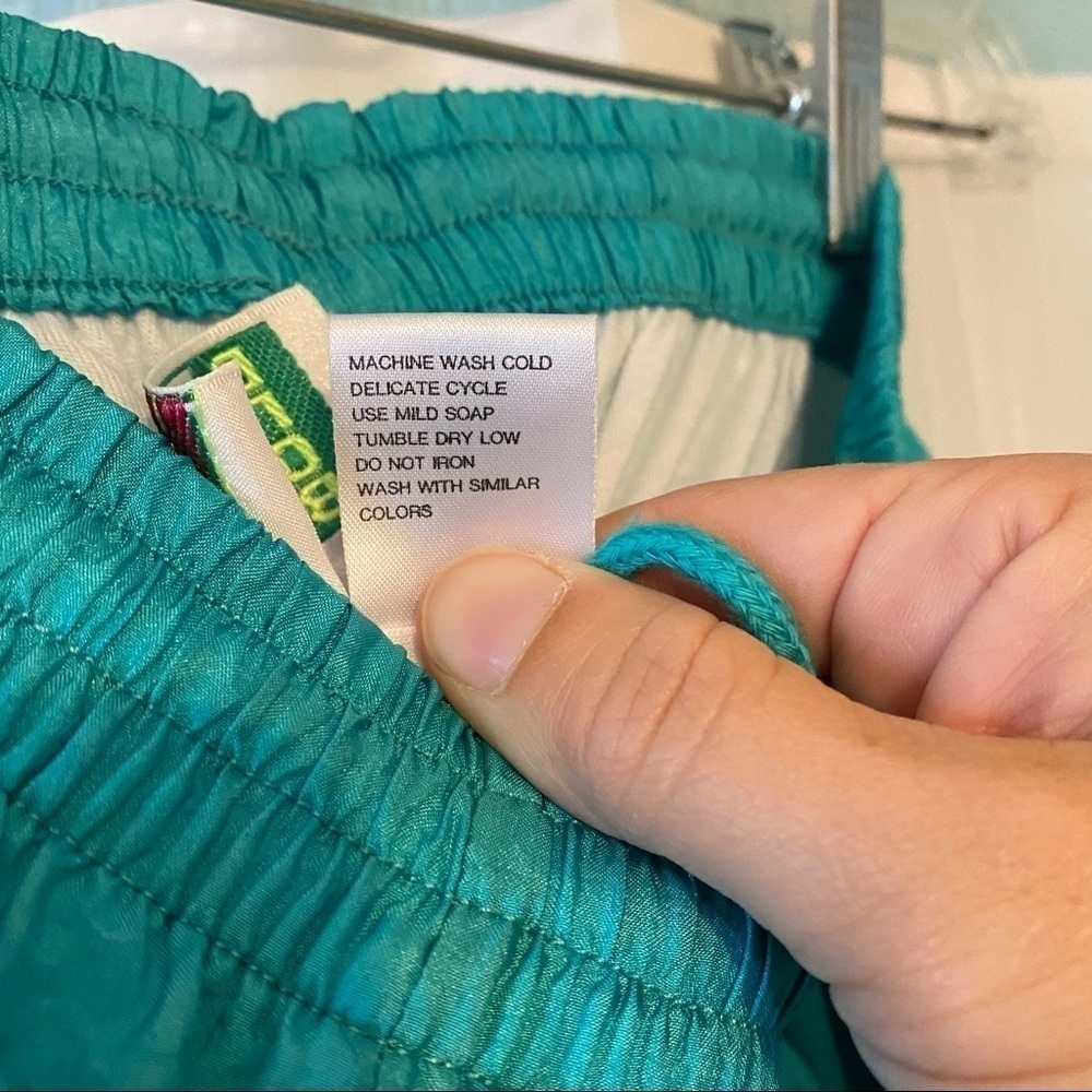 Vintage Jogger Pants Bold Spirit Turquoise Large - Picture 4 of 8